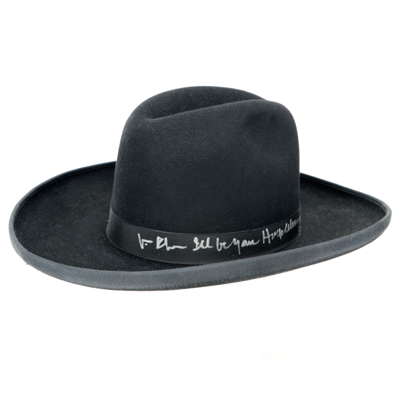 Lot Detail Val Kilmer Autographed Tombstone Doc Holliday Fedora with
