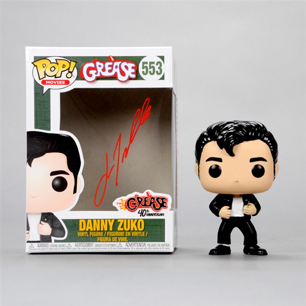 Lot Detail John Travolta Autographed Grease Danny Zuko 553 Pop