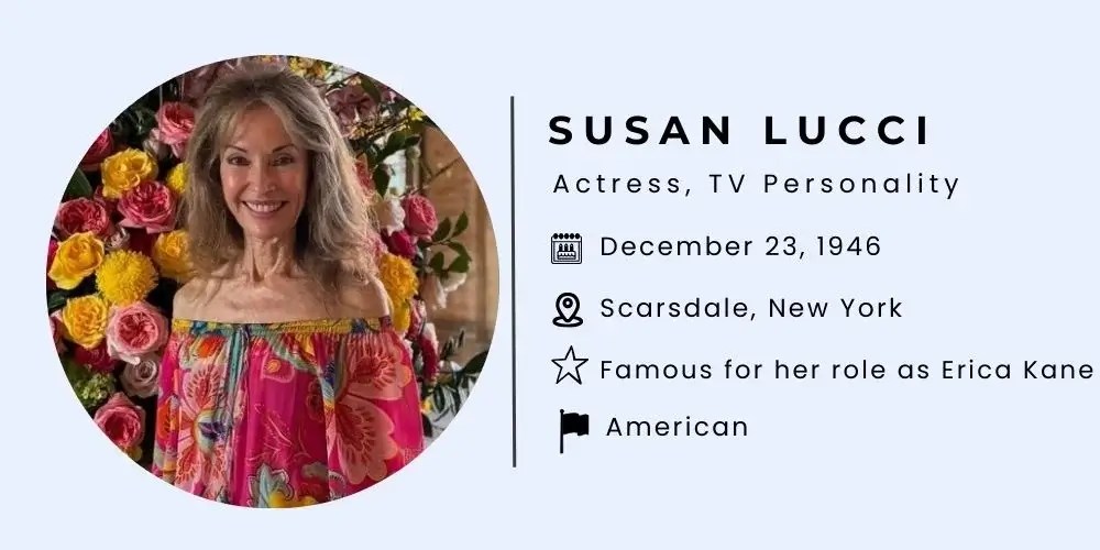 Susan Lucci Husband, Net Worth, Age, Height, Children, Bio