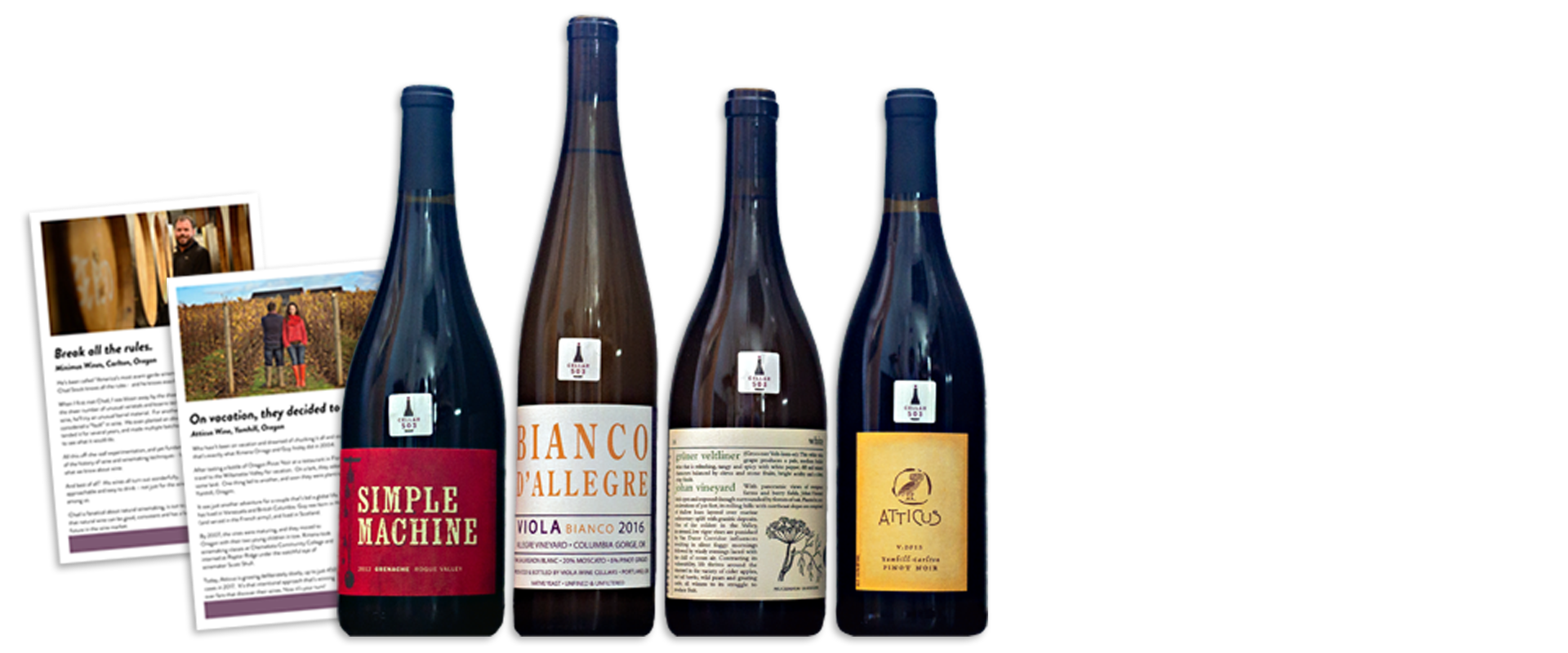 Cellar 503, an Oregon wine club