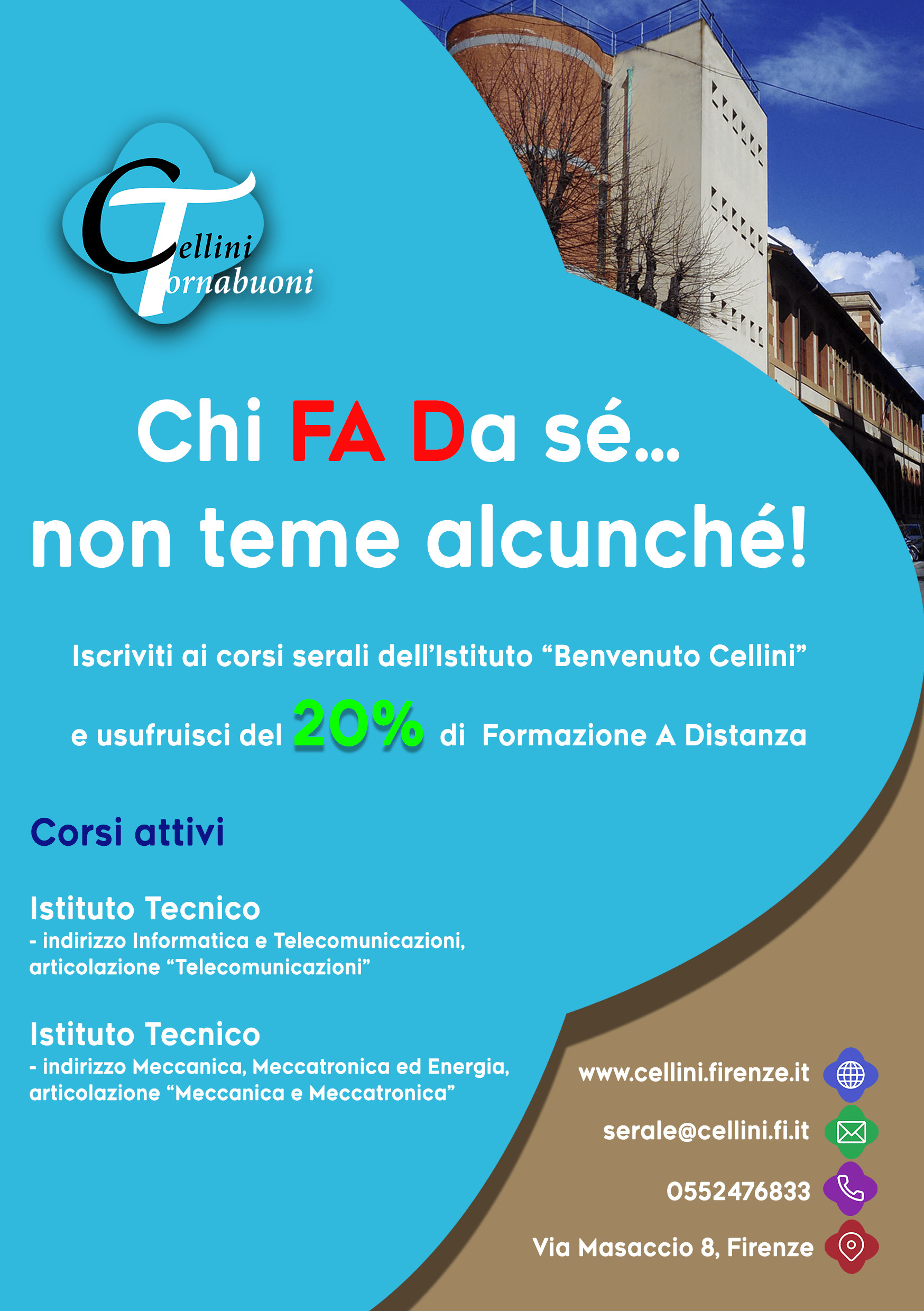 Istituto Cellini Serale - Istituto Di Istruzione Superiore "Benvenuto Cellini" Di Firenze. 2480_x_1748_png
