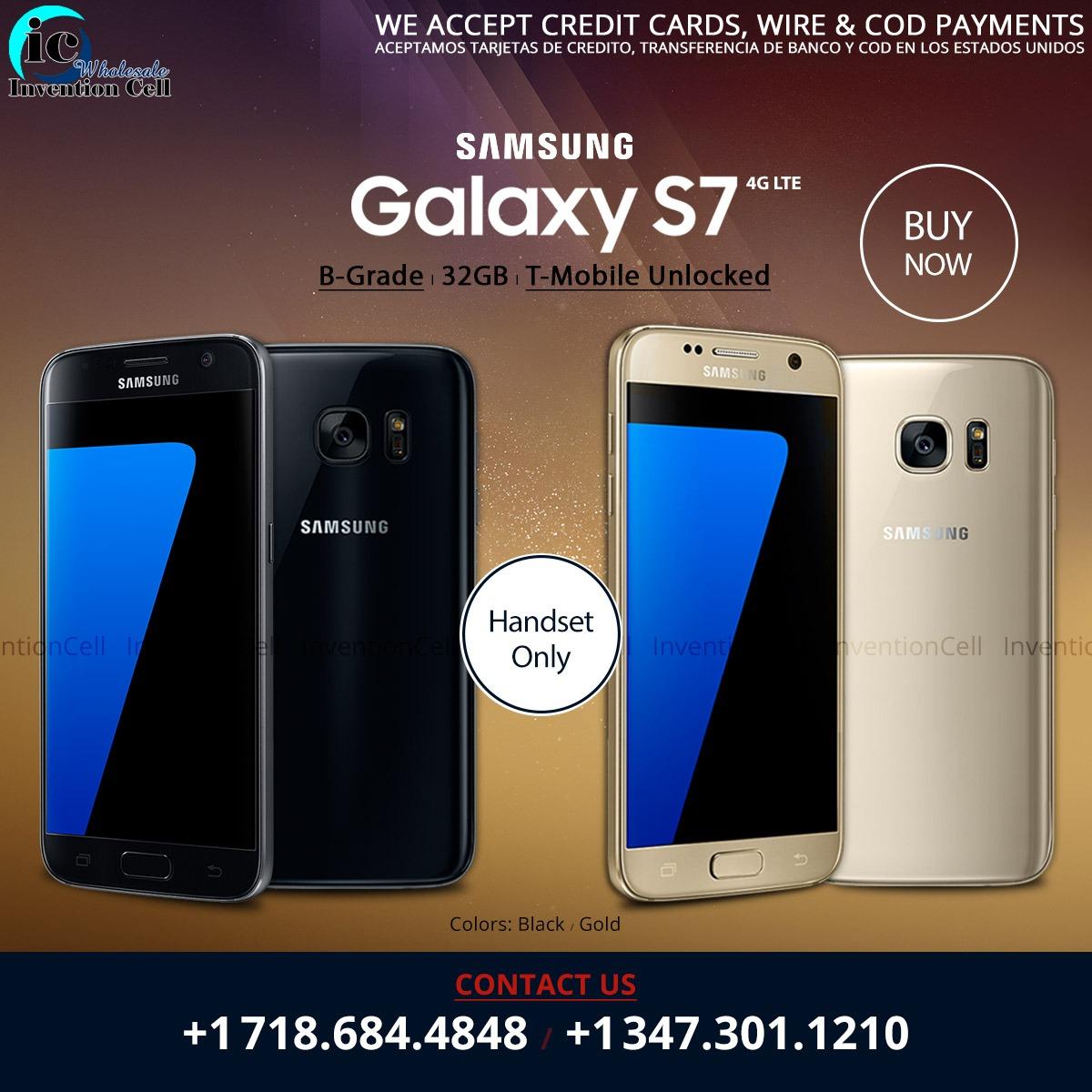 Samsung Galaxy S7 Wholesale Used Unlocked Qty. 10 &97.85