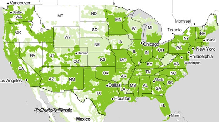 Boost Mobile Coverage Map 2020 Simple Mobile Coverage