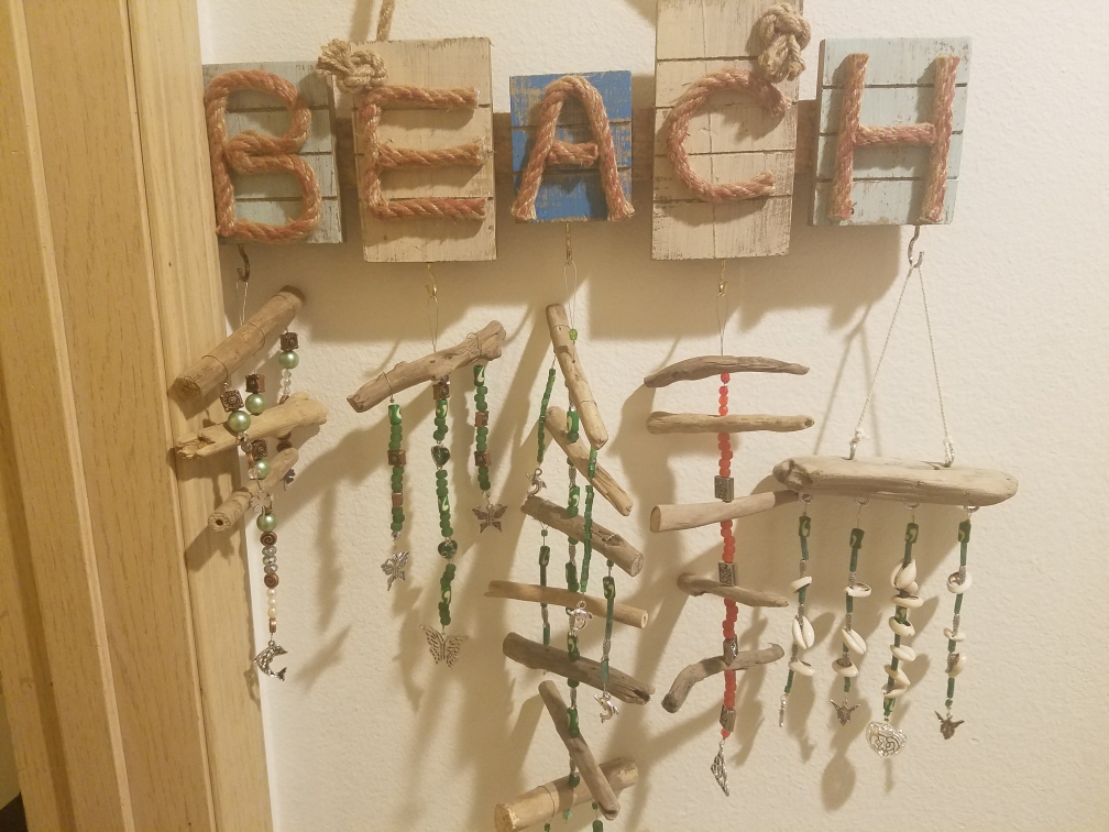 Wind Chimes Ohio River Driftwood Wind Chime Garden Decoration