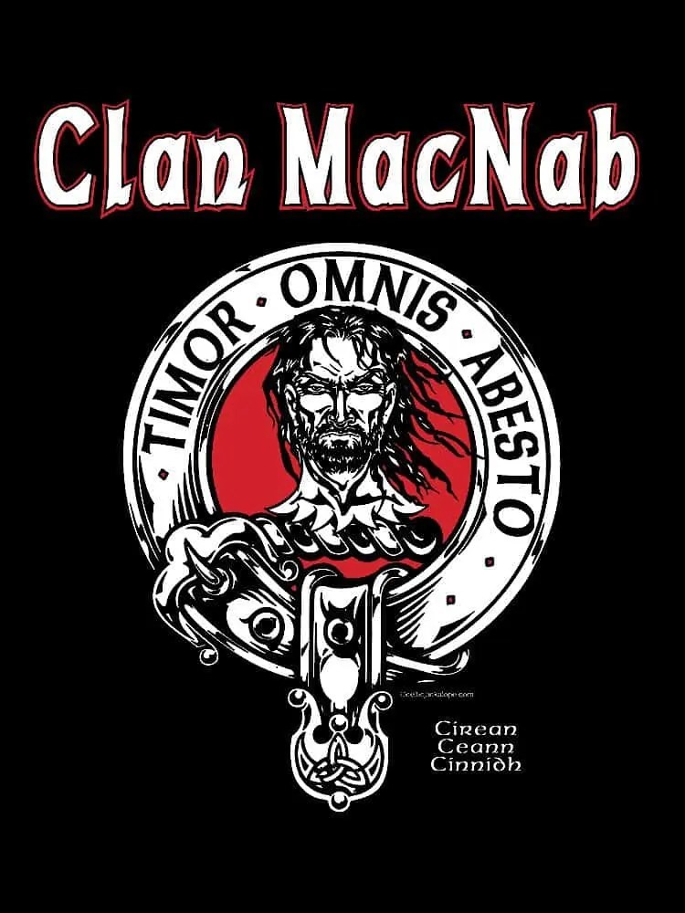 Clan MacNab Clansman's Crest Badge TShirt ⋆ Celtic Jackalope