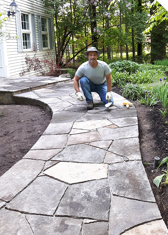 Celtic Stone Specializing in Flagstone, Masonry, Landscaping with
