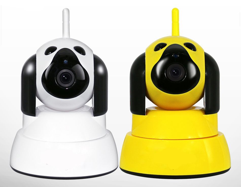 Cámara de vigilancia perro 720p WIFI IP Color Amarillo Celuinfo