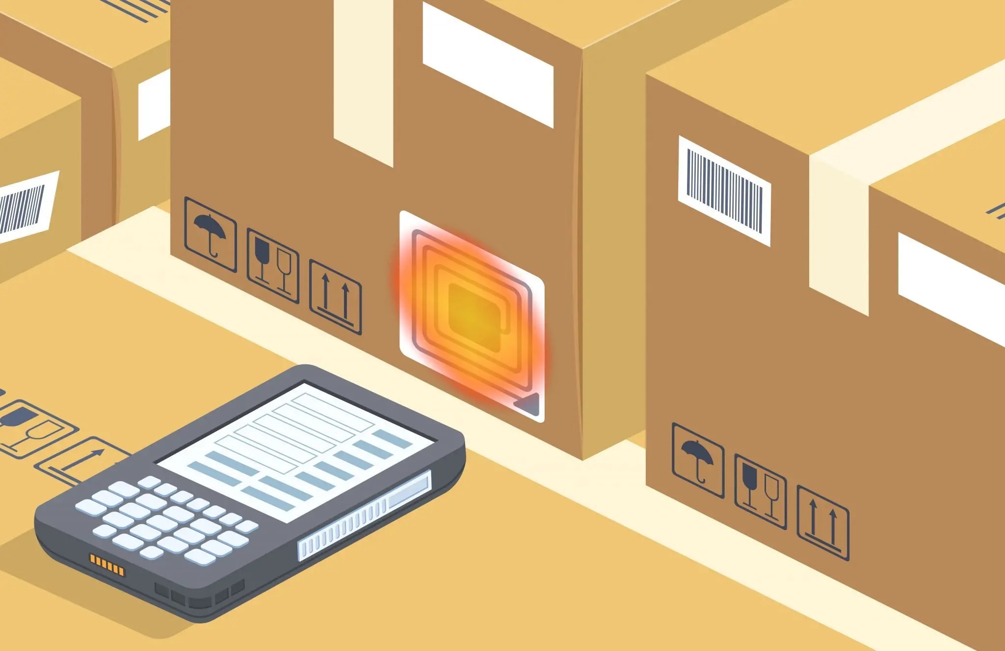 Enhanced efficiency RFID inventory control Cenango