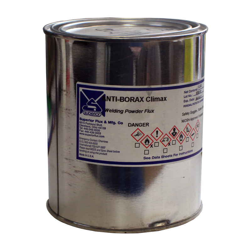 Climax Welding Compound 5 lb Can Strong Metal Bonding Flux
