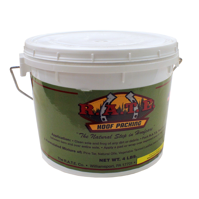 4 lbs. R.A.T.E. Hoof Packing Bucket