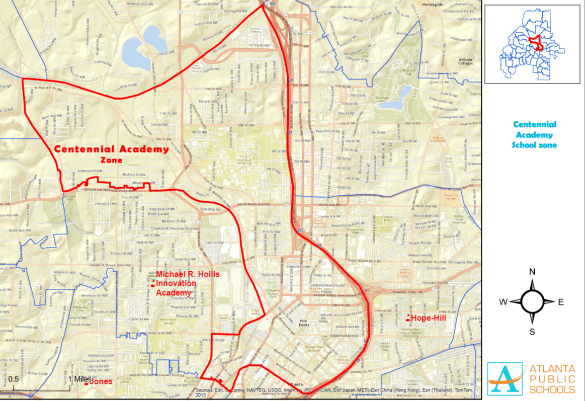 Centennial School District Oregon Map Centennial High School Campus Map Map