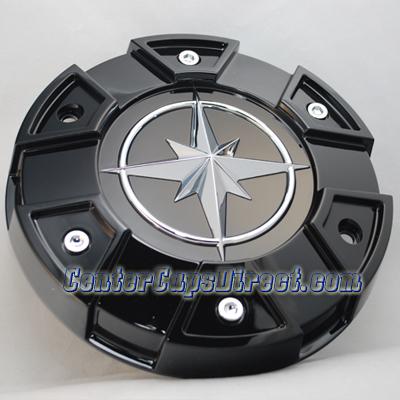 Style 185 61722295F-1 C10185C B Ion Wheels Center Caps