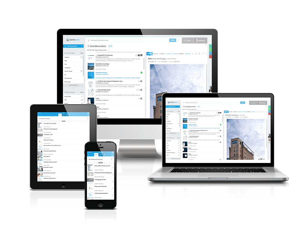 CenterDevice Cloud document management system