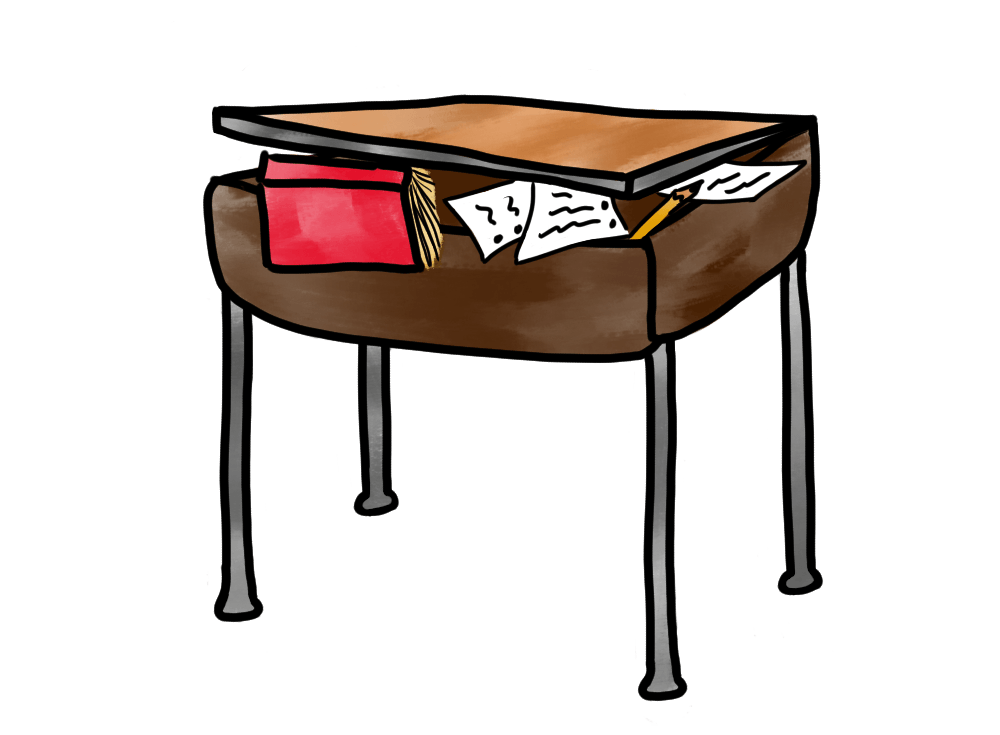 proyectolandolina Messy Office Desk Cartoon