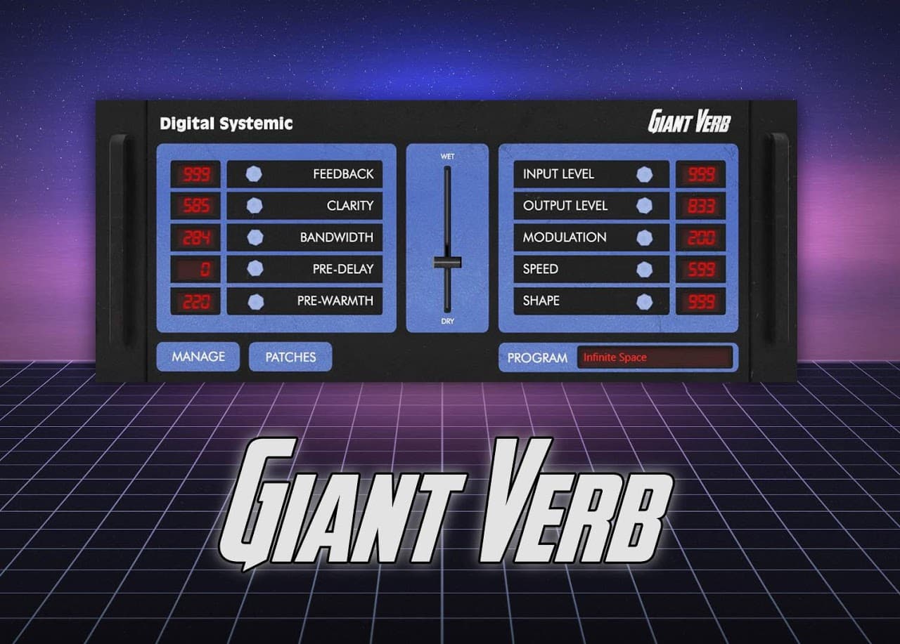 Giant Verb . plugin vst en téléchargement gratuitcentralmao