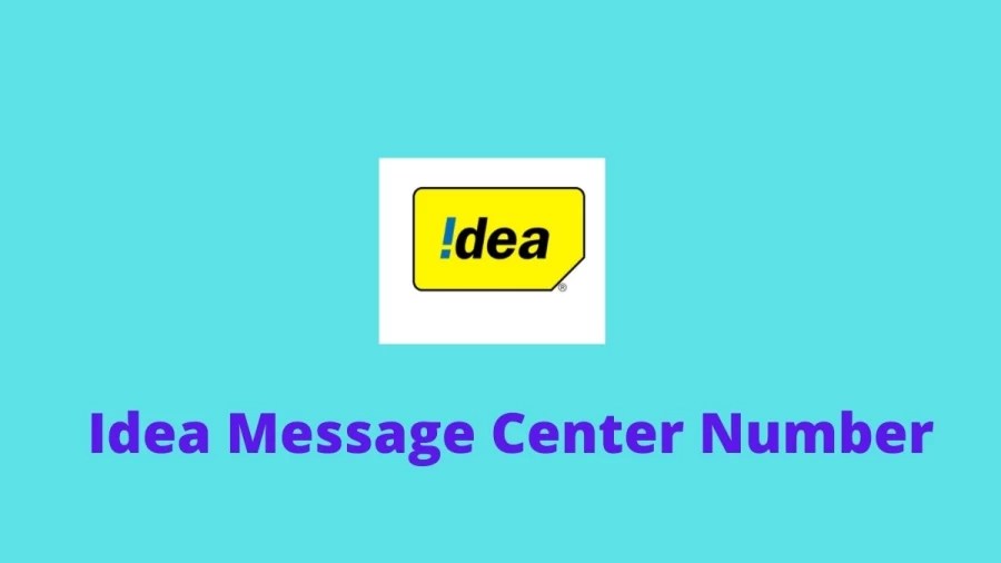 Idea Message Center Number, Get List Of All States Idea SMS Center