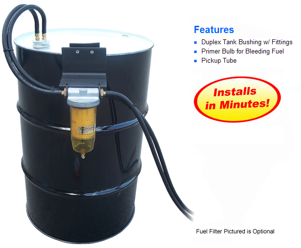 55 Gallon Drum Fuel Tank Kit