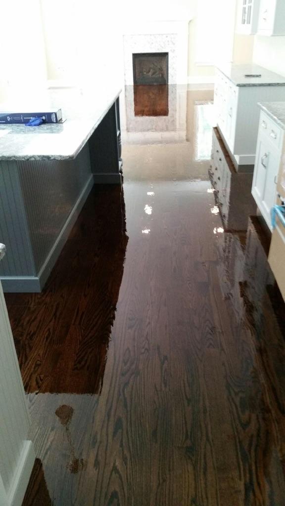 Refinishing Dark Walnut Hardwood Floors Central Mass Hardwood Inc.