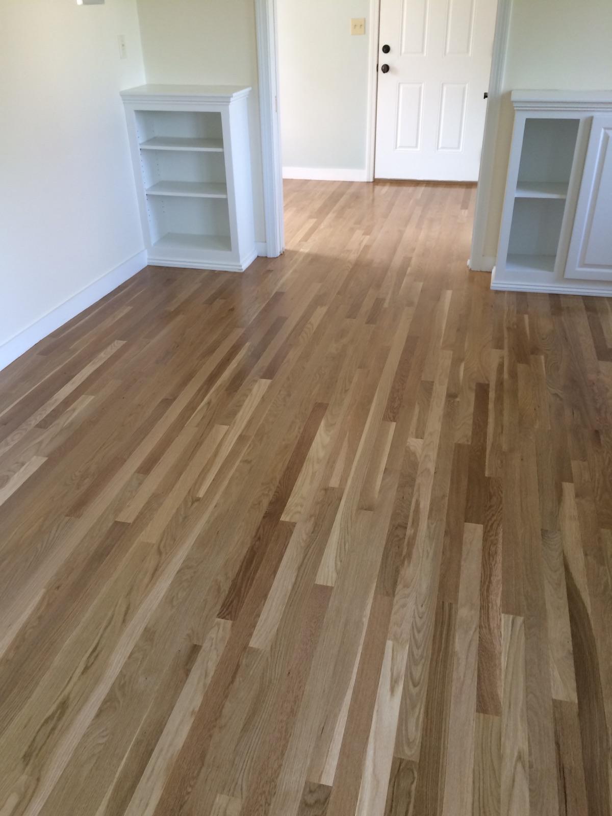 Sanding & Refinishing White Oak Floors in Westboro, MA Central Mass