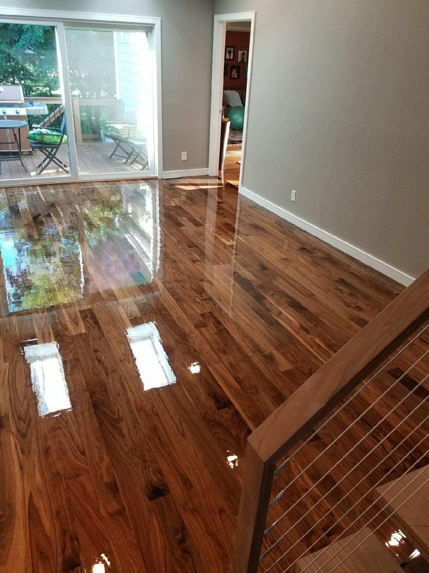 4" American Walnut Hardwood Floors Central Mass Hardwood Inc.