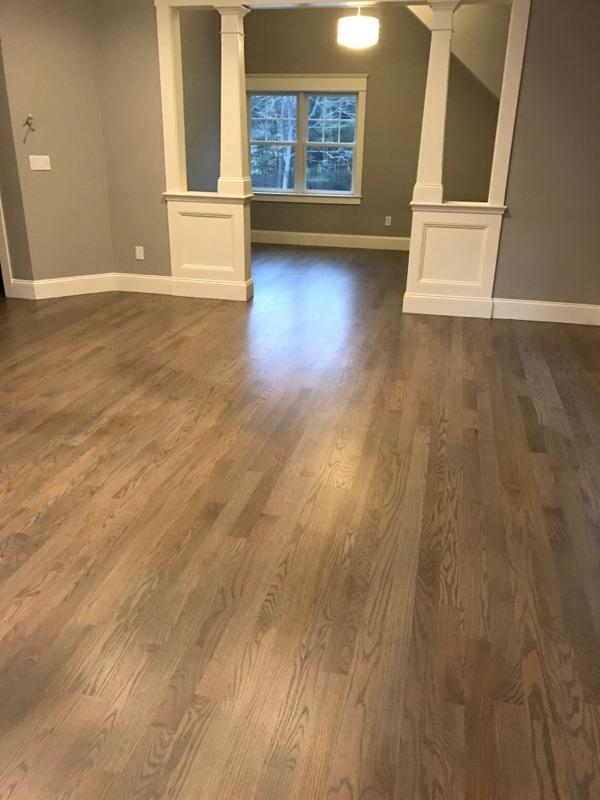 New Red Oak Floor Installation in Wayland, MA Central Mass Hardwood Inc.