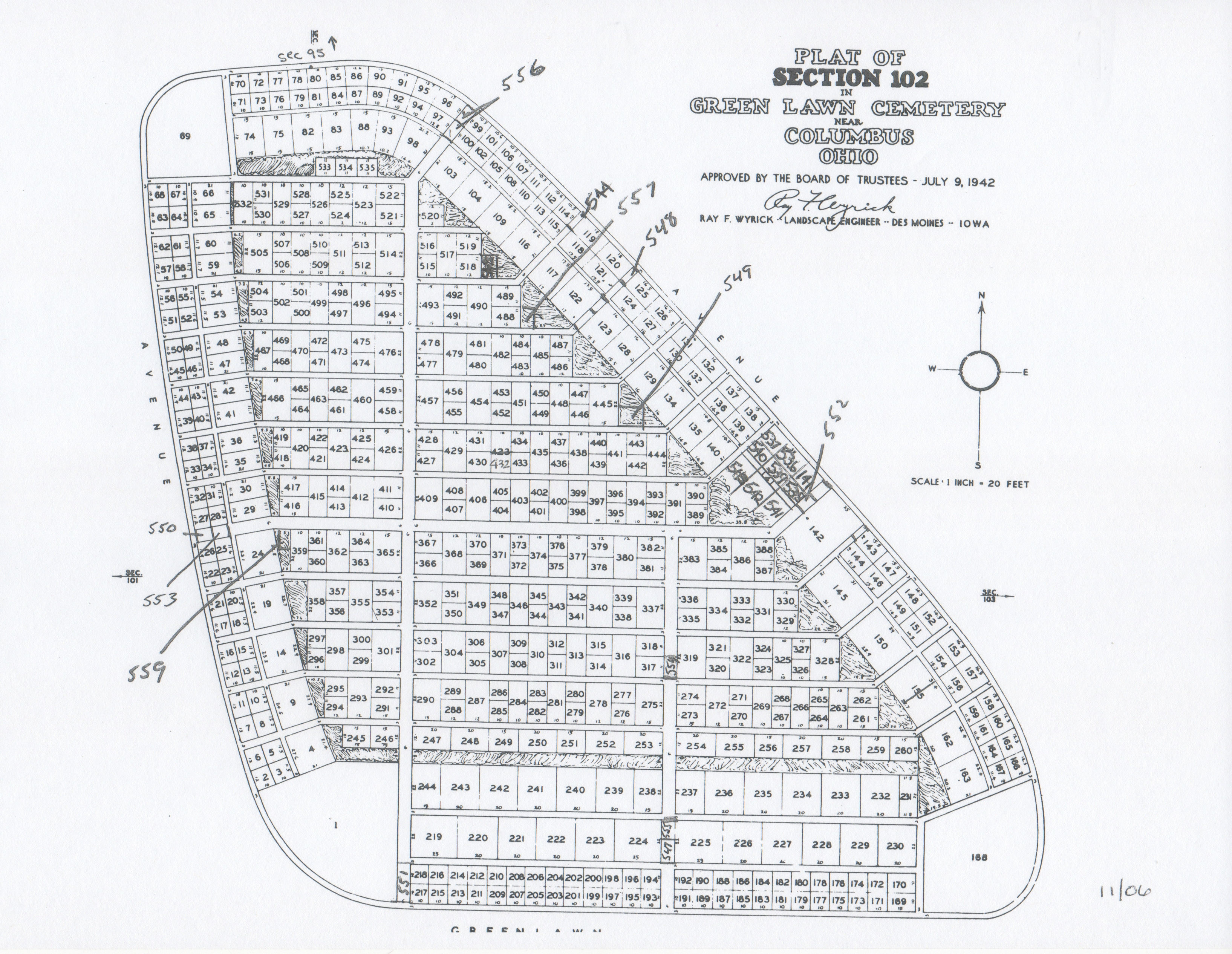 Green Lawn Cemetery, Columbus, Ohio