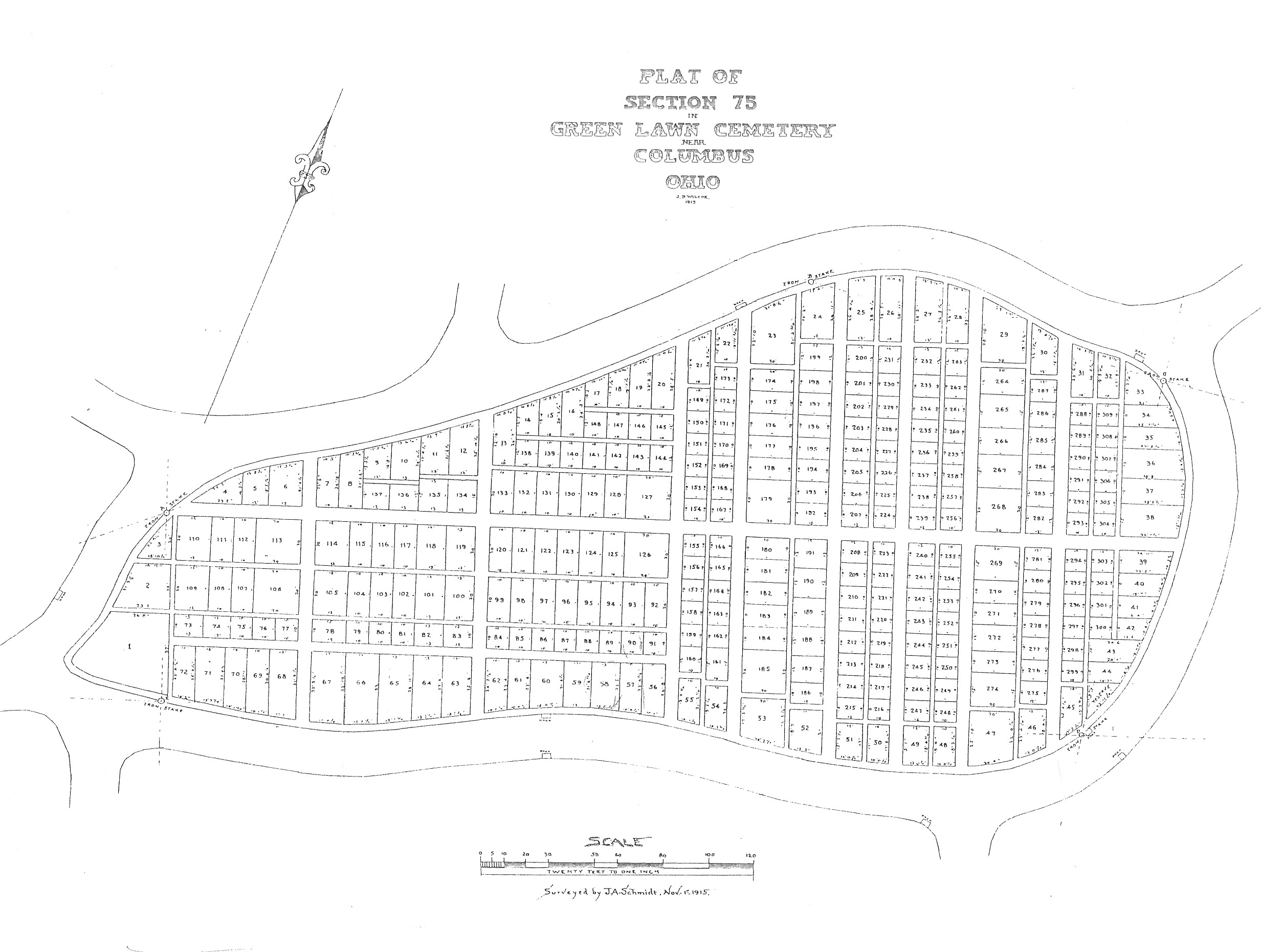 Green Lawn Cemetery List of Burials