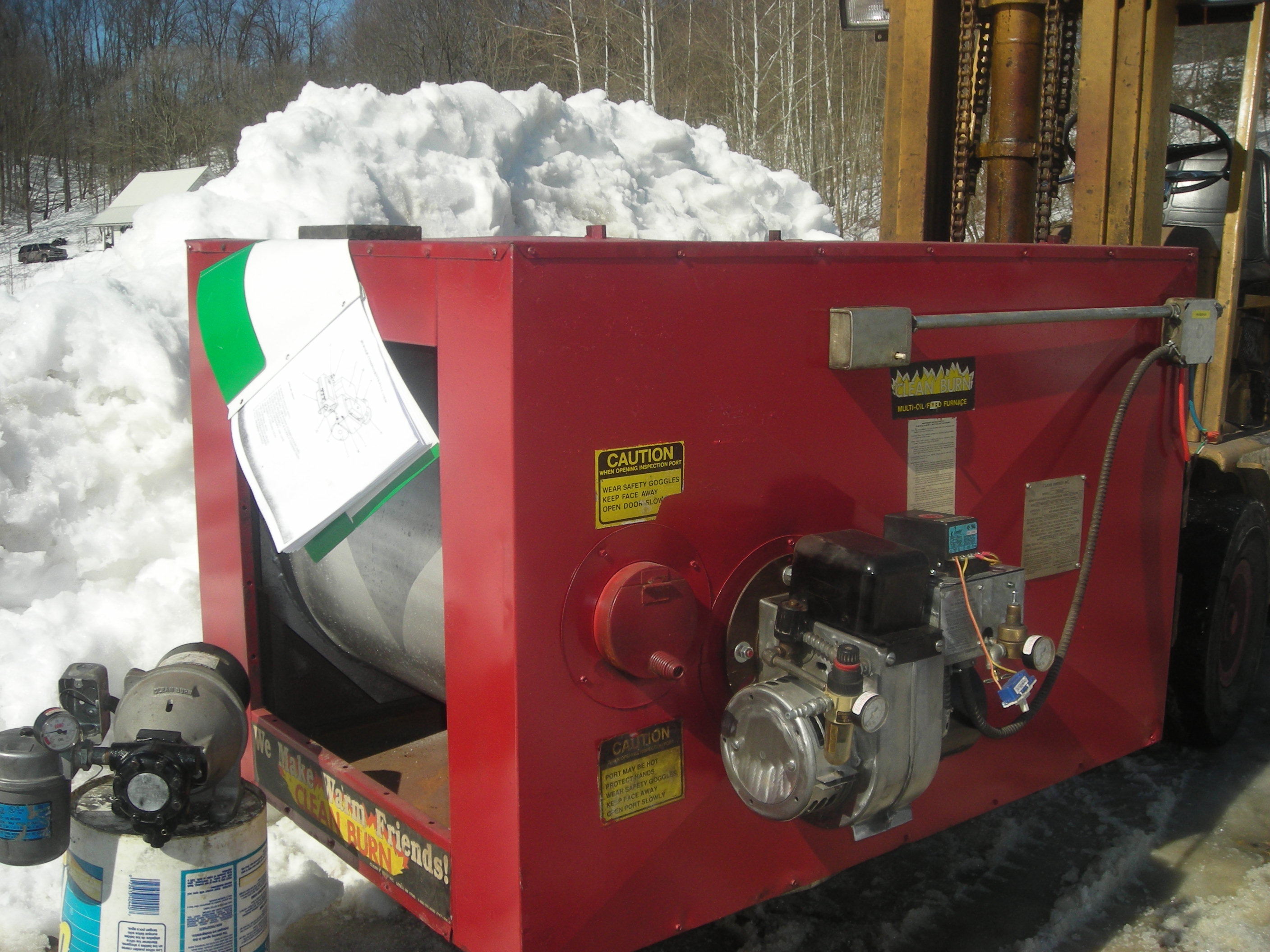 Clean Burn Waste oil Heater Furnace