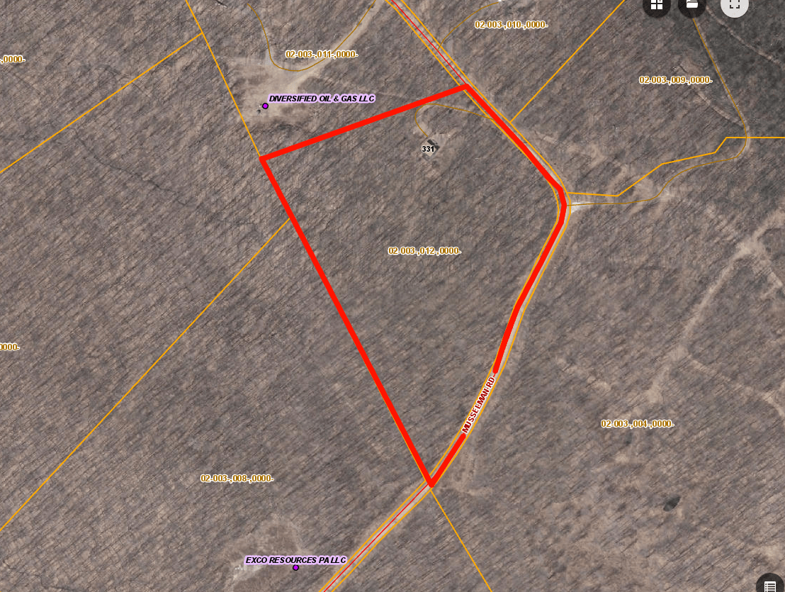 Musselman Road Cabin Central PA Rural Property