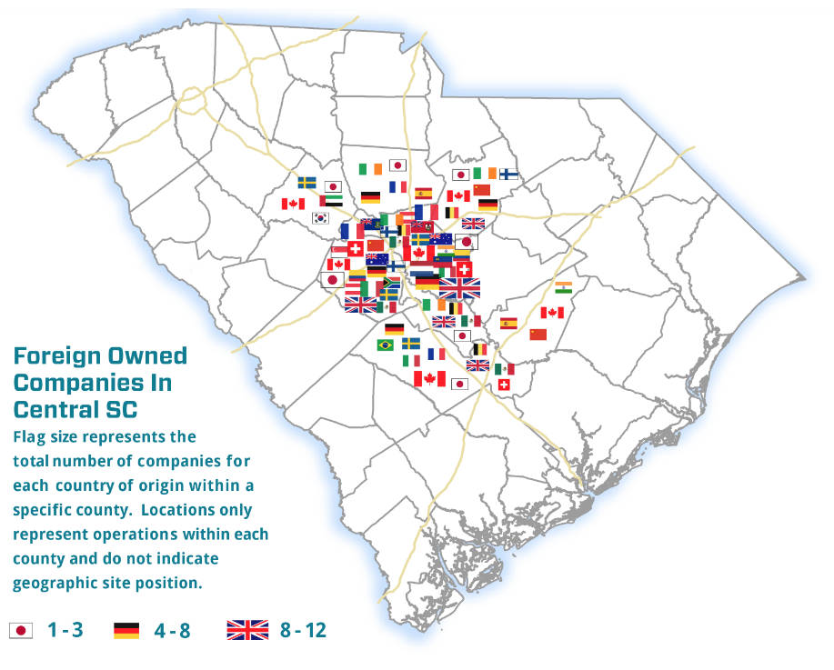 International & Trade Central South Carolina