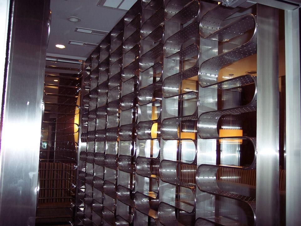 Custom Stainless Steel Wine Rack Central Sheet Metal Fabricators Inc.
