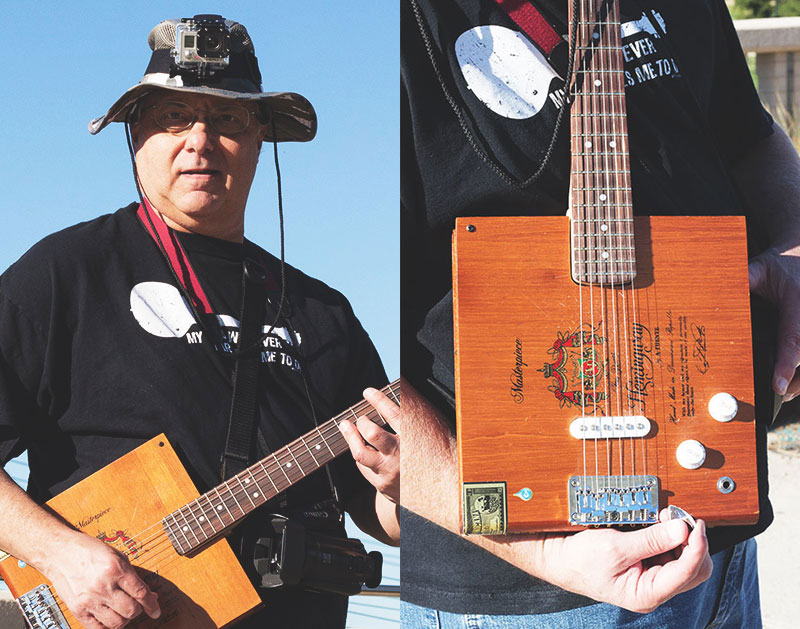The People Of The Open Guitar Carry Rally. Central Track