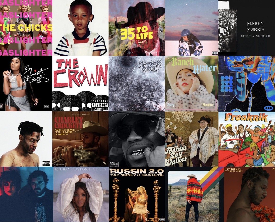 Dallas' Best New Music 2020's Top 100 Area Songs. Central Track