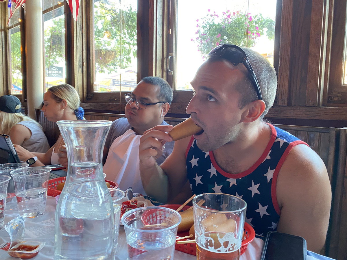 Does Corn DogEating Prowess Run In The Family? Central Track