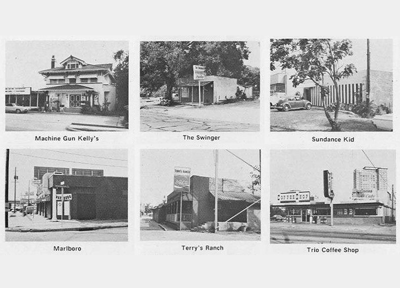 A Look Back At Dallas' Gay Bars Of The '70s. Central Track