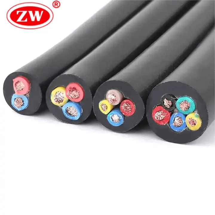 Rubber Cable Specification, Type ＆ Comparisons with PVC
