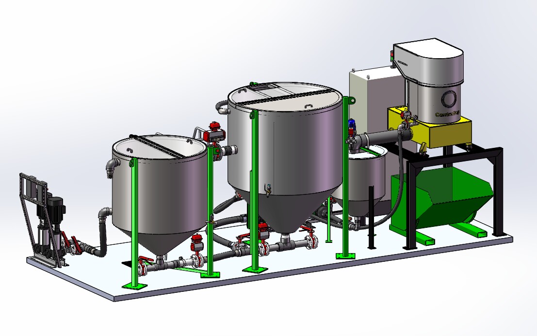 CentraSep Centrifuge CAD Models/Illustrations Centrasep