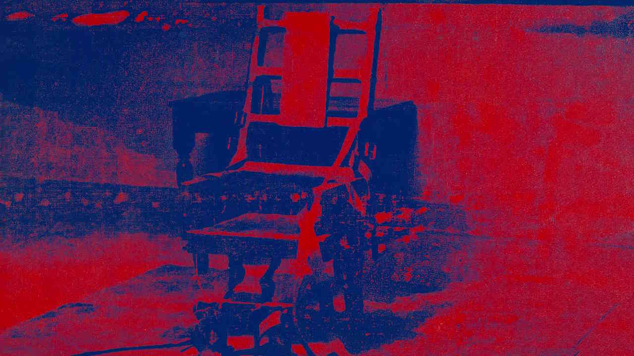 Andy Warhol, Big Electric Chair, 19671968 Video Centre Pompidou