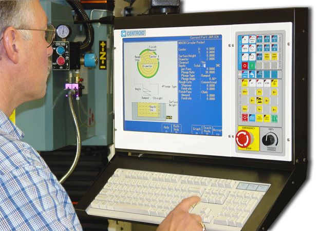 CENTROID CNC Conversational part programming software for both CNC