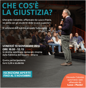Educare Alla Legalità, Con Gherardo Colombo | Centumcellae News 306_x_300_png