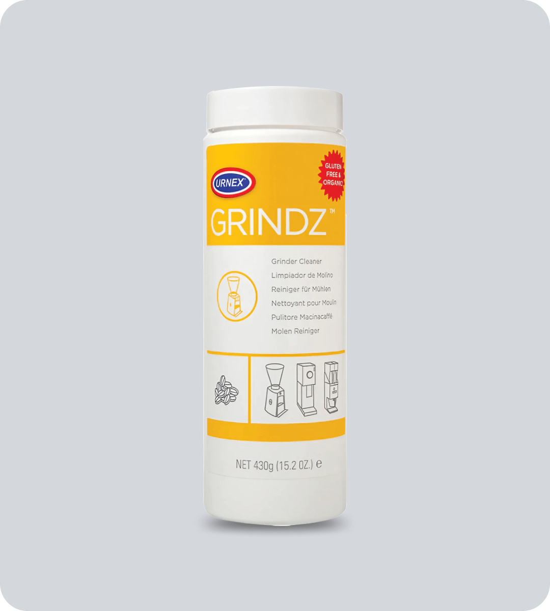 Urnex Grindz Grinder Cleaner Centurion Coffee