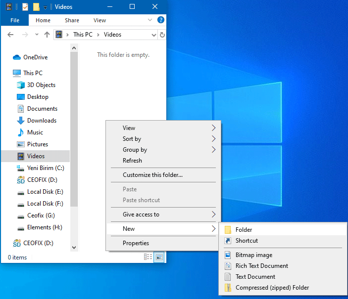 How to Create a New Folder on Your Computer