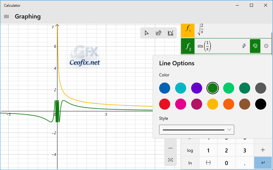 Windows 10 Calculator Gets a Builtin Graphing Mode