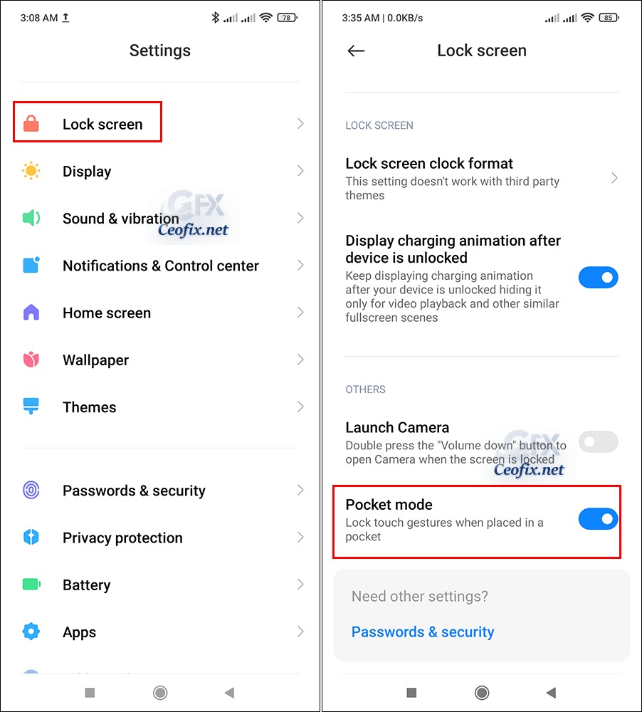 How To Enable Or Disable Pocket Mode On Android