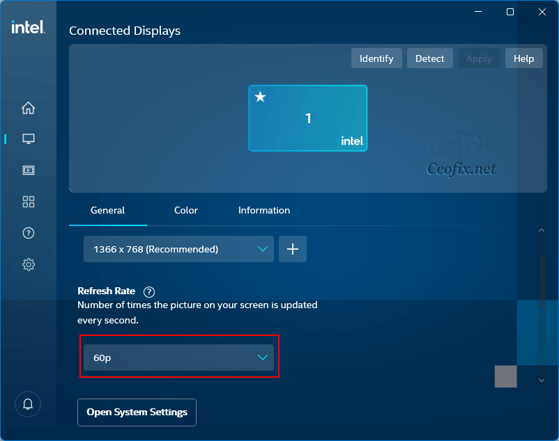 Change Dynamic Refresh Rate on Windows