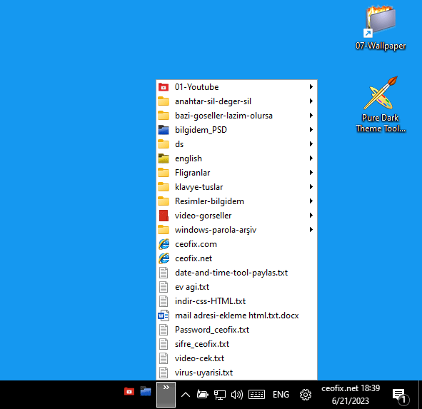 How to Add "ToolBar" To The "Taskbar" on Windows
