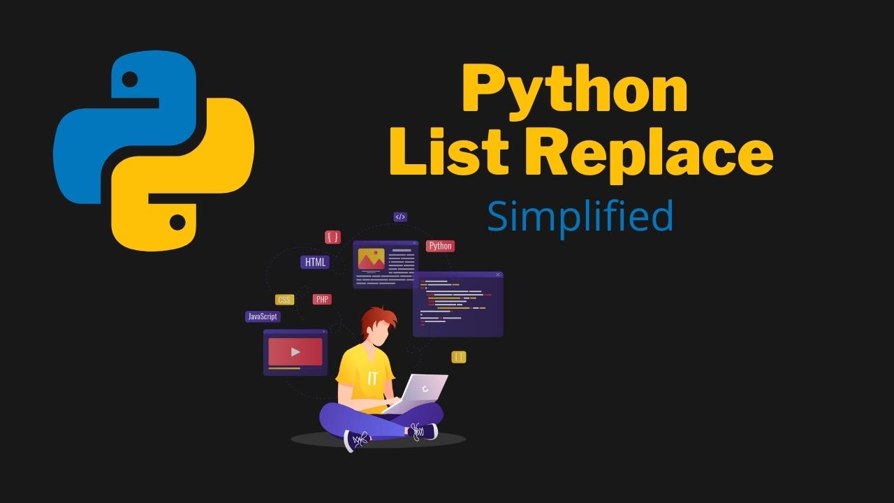 Python List Replace Simple & Easy
