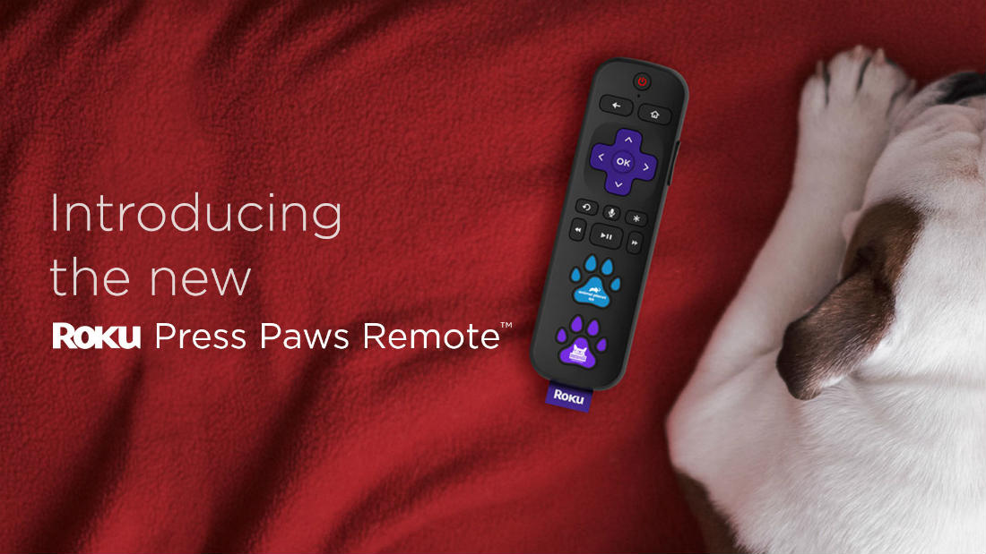 Roku Introduces PetFriendly Streaming Remote CE Pro