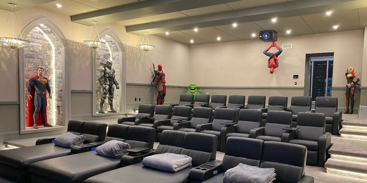 Home Theater Ceiling Fan Shelly Lighting