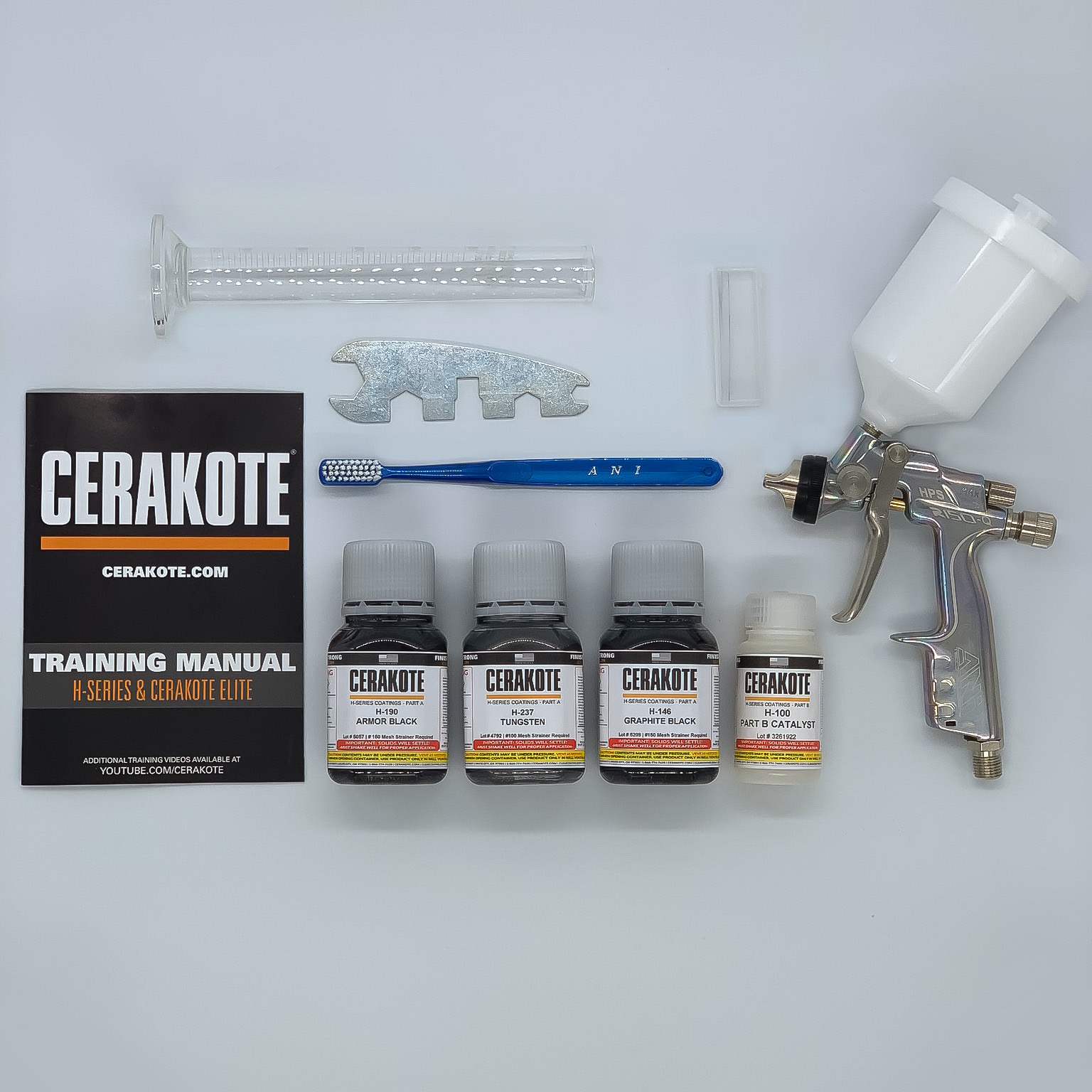 H Series 3 Colour Starter Kit Cerakote Coatings UK